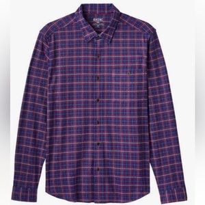 Rhone Hardy Flannel Shirt | Ocean Cavern Plaid | Medium